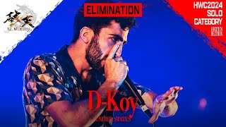 DKoy 🇺🇸  HATEN WORLD CHAMPIONSHIP 2024  Solo Elimination  HWC2024 [upl. by Cerelly]