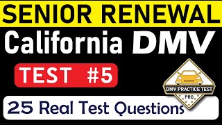 CALIFORNIA DMV WRITTEN TEST 2024   DMV Actual Test Paper  California DMV Permit Test 2024 TEST 5 [upl. by Plato]