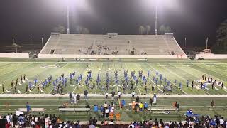 Mainland High School Buccaneer Marching Band halftime 912023 [upl. by Nawuq]