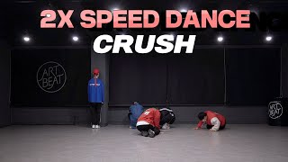 2배속 커버댄스 MCND  우당탕 CRUSH  2x Speed Dance Cover [upl. by Aihsenad]