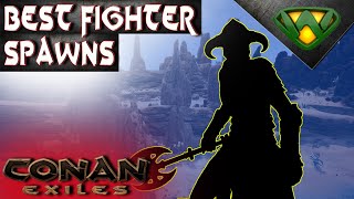 High Damage Fighter Thralls Guaranteed Spawn  Conan Exiles 2020 [upl. by Denbrook882]