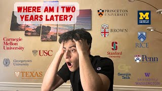 College Decision Reactions  Rejected From EVERYTHING Ivies T20s amp more watch till end [upl. by Myrtie902]