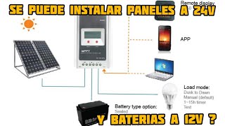 como conectar paneles solares [upl. by Dilly]