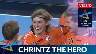 Chrintz wins it for Kristianstad  Round 9  VELUX EHF Champions League 201819 [upl. by Africah935]