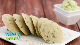 Oats Rava Idli South Indian Breakfast Recipe by Tarla Dalal [upl. by Karil]