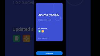 MIUI Xiaomi HyperOS 1020UCVINXM latest update miui14 miuiupdate xiaomi hyperos [upl. by Assenat]