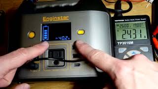 Testing my 150W power generator charging characteristics [upl. by Ahsekahs]