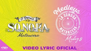 La Sonora Matancera 🪘 MEDLEY 8 Video Lyric 🎺 [upl. by Arihsa]