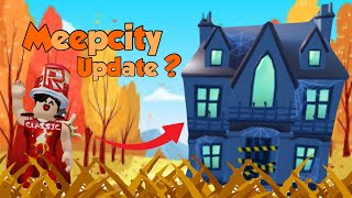 Repost 🍁Meepcity Update🍁 meepcity roblox meepcityroblox fall lateautumn november [upl. by Inalawi148]