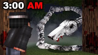 We Survived Minecrafts Scariest Myths at 3 AM [upl. by Annaoj]