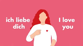 Ich liebe dich in Gebärdensprache I i love you in sign language [upl. by Aklog]