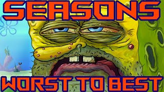 Every Spongebob SEASON From Worst to Best [upl. by Fillender190]