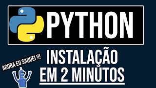 Como Instalar Python em Menos de 2 Minutos [upl. by Lozar180]