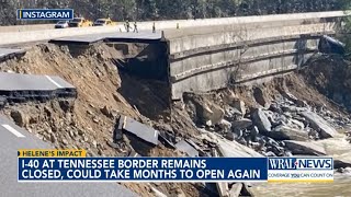 Latest on Western North Carolina I40 closure near NCTN line will last months says Pete Buttigieg [upl. by Zusman]