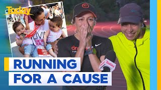 Meet the mum who’s running seven marathons in seven days  Today Show Australia [upl. by Ahsilef]