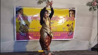 Durga puja 2024 special dance Nari ghure darao [upl. by Kerred]