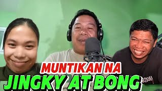 JINGKY AT BONG MUNTIKAN NA REACTION kabusinessofficial PapadinzTV [upl. by Baniez178]