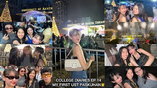 My First UST Paskuhan🐯COLLEGE DIARIES EP 14AdieBiniCup of JoeLilyLola amourUST Paskuhan Szn [upl. by Andromede624]