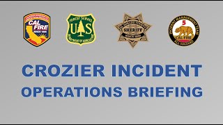 Crozier Incident  Operations Briefing 081324 [upl. by Amalle]