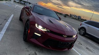 6th gen Camaro ss manual chill late night drive asmr [upl. by Issirk]