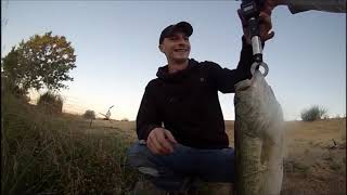 Fishing North Natomas Regional Park in Sacramento Ca [upl. by Ecydnak167]