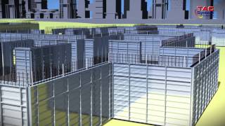 ALUMINIUM FORMWORK  TAC SYSTEM FORMWORK NEW VIDEO [upl. by Brighton]