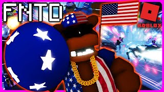 Roblox FNAF  Five Nights TD  Patriot Freddy Fights For INDEPENDENCE Part 7 [upl. by Otnas]