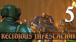 5 Recidious Infestation Let’s Play Warhammer 40000 Space Marine 2 w GaLm [upl. by Sinnylg]