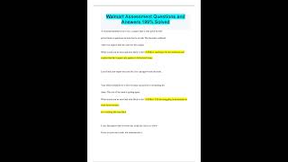 Walmart Assessment Questions and Answers 199 Solved [upl. by Porte]