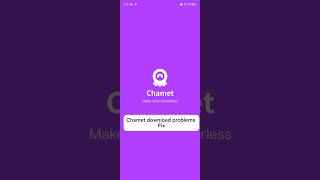 Chamet Download Problem Fix  Chamet app Kaise use kare  How to download Chamet  shorts [upl. by Angi]