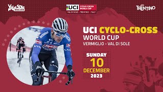 UCI CycloCross World Cup Val di Sole 2023 [upl. by Anaik258]