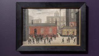 LS Lowry  Coming Out of School  Tate Britain  London  December 2022 [upl. by Tibbitts]