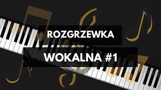 ROZGRZEWKA WOKALNA 1  ĆWICZENIA NA LEPSZY GŁOS  GAMA [upl. by Adnauqaj]