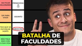 RANKING MELHORES CURSOS QUAL PROFISSÃO ESCOLHER [upl. by Verena]