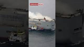 STS Leeuwin II destroyed following incident at Fremantle Port tiktokinstagramhepatitiscships [upl. by Jeannine]