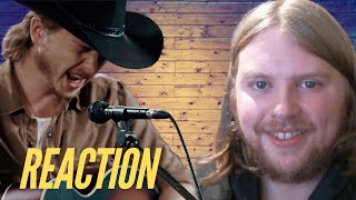 Irish youtuber reacts to Colter Wall  The Devil wears a suit and tie [upl. by Haleelahk]