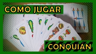 Cómo jugar conquián [upl. by Elmo620]