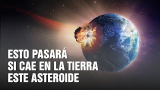 Esto sucedería si el asteroide 2009 JF1 impactara en la tierra [upl. by Mariam]