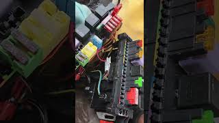 Replace Rear SAM Module for S430 Mercedes Benz 2005 Reattaching Fuse Clusters with Wires [upl. by Adnolahs776]