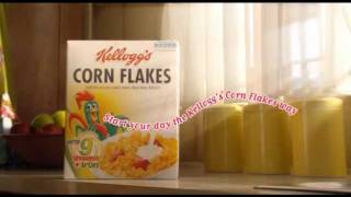 Kelloggs Corn Flakes Ad  Jabulani [upl. by Anaira340]