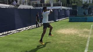 Félix Auger Aliassime Forehand Slow motion tennis tennisplayer usa tenis canada wimbledon [upl. by Marti]