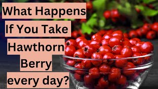 What Happens If You Take Hawthorn Berry every day [upl. by Edmon]