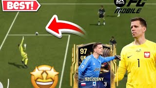 UTOTS SZCZESNY REVIEW🤩  FC MOBILE  NotBeastXD [upl. by Nylireg]