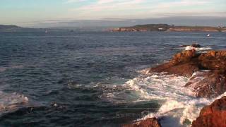 Atlantic Ocean Waves  High Quality Sound [upl. by Ahsyek]