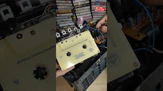 Panasonic Cassette Tape Recorder Repair ✅panasonic repair Girdharimusicsystem [upl. by Ahsiener]