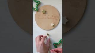 🎄 DIYWeihnachtsbaumAnhänger  DIY Christmas tree ornament 🎄 weihnachtsbaumanhänger christmasdiy [upl. by Sinnelg668]