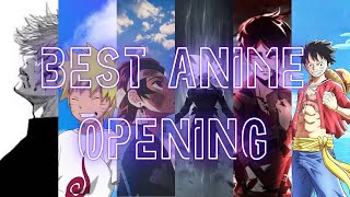 BEST ANIME OPENING MIX FULL VIDEO [upl. by Llevad]