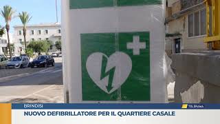 Nuovo defibrillatore per il quartiere casale [upl. by Notgnilra]