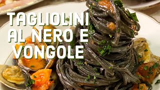 Tagliolini al nero di seppia e vongole [upl. by Francis]