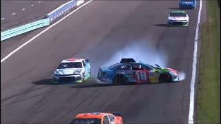 Nascar bad sportsmanship moments [upl. by Yenolem]